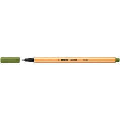   STABILO Tűfilc, 0,4 mm, STABILO "Point 88", moha zöld