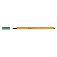 STABILO Tűfilc, 0,4 mm, STABILO "Point 88", zöld