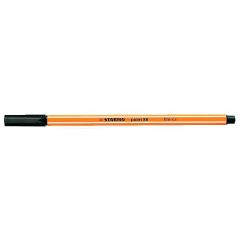   STABILO Tűfilc, 0,4 mm, STABILO "Point 88", fekete