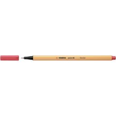   STABILO Tűfilc, 0,4 mm, STABILO "Point 88", rozsdavörös