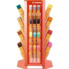 STABILO Tűfilc display, 0,4 mm, STABILO "Point 88", vegyes színek