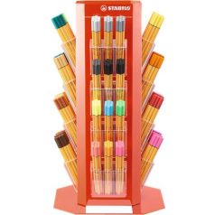   STABILO Tűfilc display, 0,4 mm, STABILO "Point 88", vegyes színek