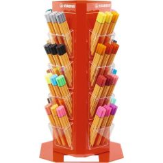   STABILO Tűfilc display, 0,4 mm, STABILO "Point 88", vegyes színek