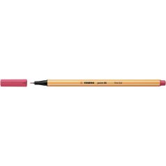   STABILO Tűfilc, 0,4 mm, STABILO "Point 88", eperpiros