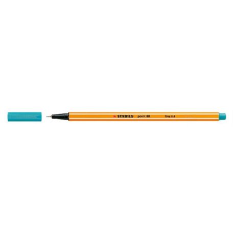 STABILO Tűfilc, 0,4 mm, STABILO "Point 88", türkiz