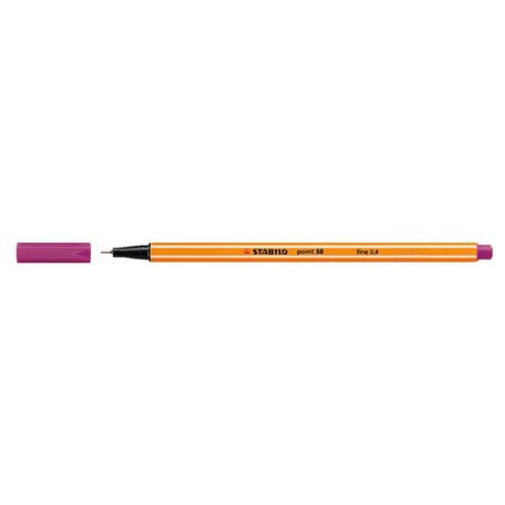STABILO Tűfilc, 0,4 mm, STABILO "Point 88", sötétlila