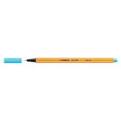   STABILO Tűfilc, 0,4 mm, STABILO "Point 88", azúrkék