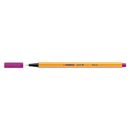 STABILO Tűfilc, 0,4 mm, STABILO "Point 88", lila