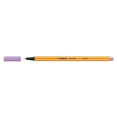   STABILO Tűfilc, 0,4 mm, STABILO "Point 88", pasztell-lila