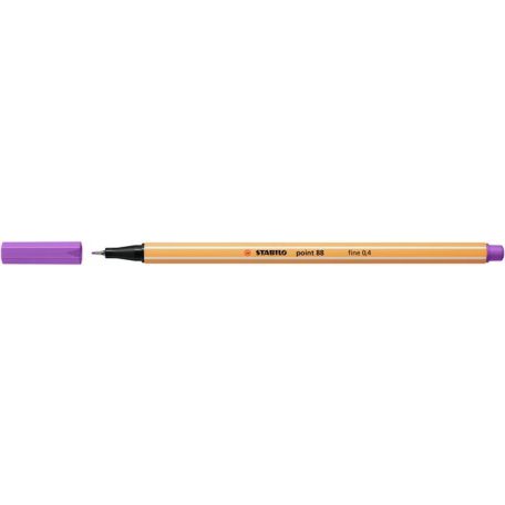 STABILO Tűfilc, 0,4 mm, STABILO "Point 88", szilva