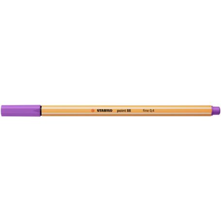 STABILO Tűfilc, 0,4 mm, STABILO "Point 88", szilva