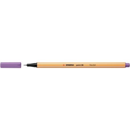 STABILO Tűfilc, 0,4 mm, STABILO "Point 88", szürkéslila