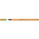 STABILO Tűfilc, 0,4 mm, STABILO "Point 88", khaki