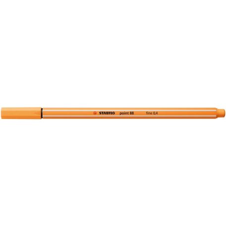 STABILO Tűfilc, 0,4 mm, STABILO "Point 88", papaya