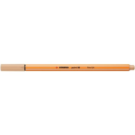 STABILO Tűfilc, 0,4 mm, STABILO "Point 88", bőrszín