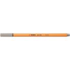 STABILO Tűfilc, 0,4 mm, STABILO "Point 88", melegszürke