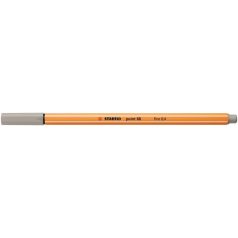   STABILO Tűfilc, 0,4 mm, STABILO "Point 88", melegszürke
