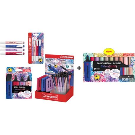 STABILO Írószer csomag, STABILO "Wildflowers"