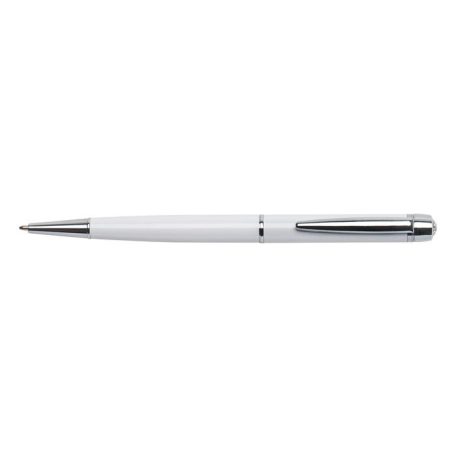 ART CRYSTELLA Golyóstoll, fehér "Lille Pen", fehér SWAROVSKI® kristállyal, 14cm, ART CRYSTELLA®