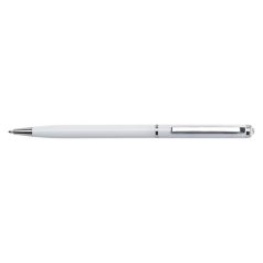   ART CRYSTELLA Golyóstoll, fehér "SLIM", fehér SWAROVSKI® kristállyal, 13 cm, ART CRYSTELLA®