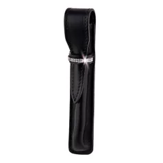   ART CRYSTELLA Tolltok, fekete, bőr, 2 sor fehér SWAROVSKI® kristállyal, 16cm, ART CRYSTELLA®