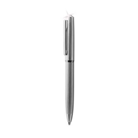 ART CRYSTELLA Golyóstoll, ezüst, "Oslo", fehér SWAROVSKI® kristállyal, 13 cm, ART CRYSTELLA®