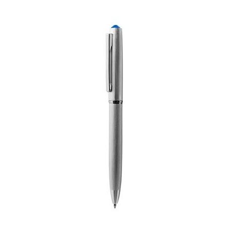 ART CRYSTELLA Golyóstoll, ezüst, "Oslo", zafírkék SWAROVSKI® kristállyal, 13 cm, ART CRYSTELLA®