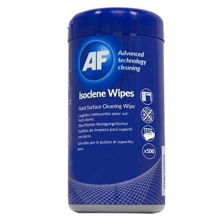 AF Tisztítókendő, izopropil alkohollal, 100 db, AF "Isoclene"