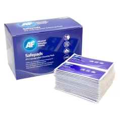   AF Tisztítókendő, izopropil alkohollal, nagy méretű, 100 db, AF "Safepads"