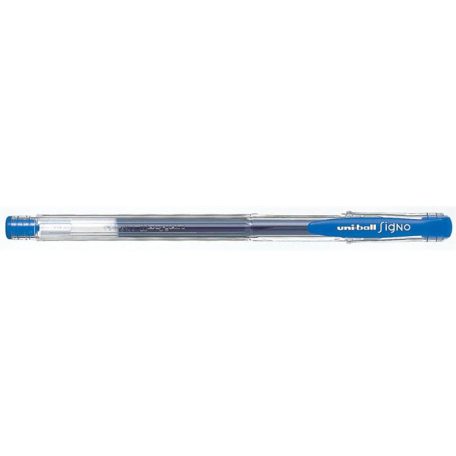 UNI Zseléstoll, 0,3 mm, kupakos, UNI "UM-100 Signo Micro", kék
