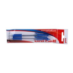   UNI Golyóstoll, 0,4 mm, nyomógombos, UNI "SN-101 Laknock Fine", kék