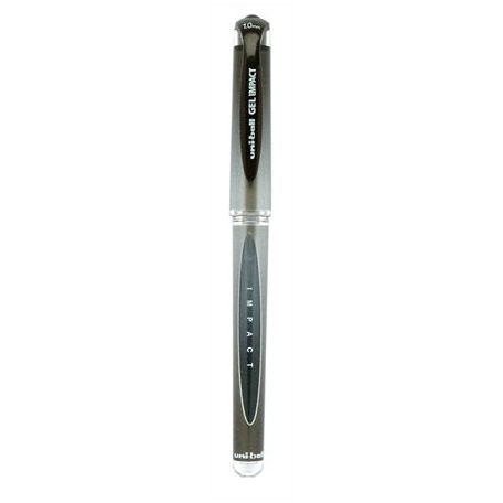 UNI Zseléstoll, 0,6 mm, kupakos, UNI "UM-153S Gel Impact", fekete