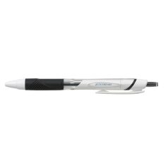   UNI Golyóstoll, 0,35 mm, nyomógombos, fehér tolltest, UNI "SXN-155 Jetstream", fekete