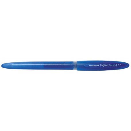 UNI Zseléstoll, 0,4 mm, kupakos, UNI "UM-170 Signo Gelstick", kék