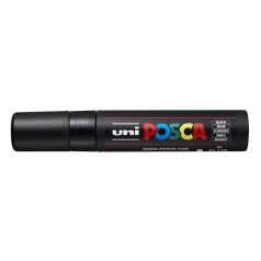   UNI Dekormarker, 15 mm, vágott, UNI "Posca PC-17K", fekete