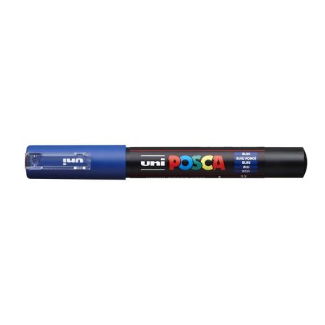 UNI Dekormarker, 0,7-1,0 mm, UNI "Posca PC-1M", kék