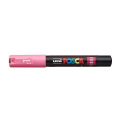   UNI Dekormarker, 0,7-1,0 mm, UNI "Posca PC-1M", rózsaszín
