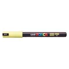   UNI Dekormarker, 0,7 mm, UNI "Posca PC-1MR", napsárga