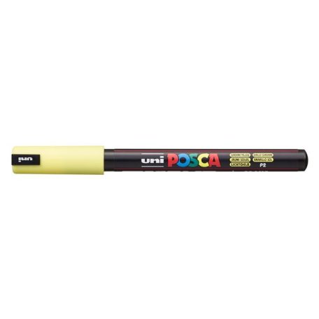 UNI Dekormarker, 0,7 mm, UNI "Posca PC-1MR", napsárga