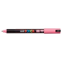   UNI Dekormarker, 0,7 mm, UNI "Posca PC-1MR", rózsaszín