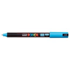   UNI Dekormarker, 0,7 mm, UNI "Posca PC-1MR", világoskék