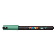 UNI Dekormarker, 0,7 mm, UNI "Posca PC-1MR", zöld
