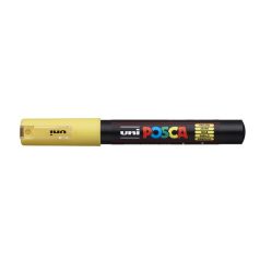   UNI Dekormarker, 0,7-1,0 mm, UNI "Posca PC-1M", sárga