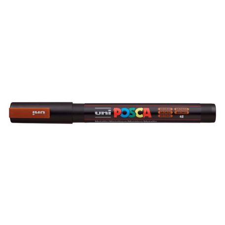 UNI Dekormarker, 0,9-1,3 mm, UNI "Posca PC-3M", bronz