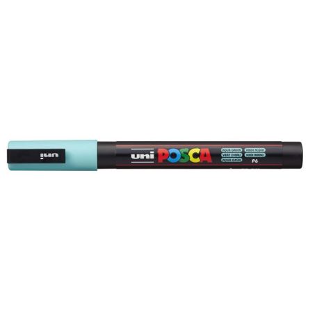UNI Dekormarker, 0,9-1,3 mm, UNI "Posca PC-3M", tengerzöld