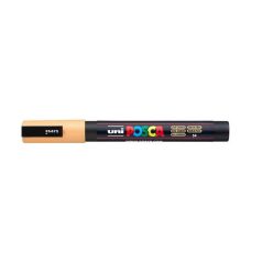   UNI Dekormarker, 0,9-1,3 mm, UNI "Posca PC-3M", világos narancssárga