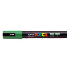   UNI Dekormarker, 1,8-2,5 mm, UNI "Posca PC-5M", erdőzöld
