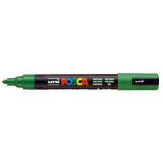   UNI Dekormarker, 1,8-2,5 mm, UNI "Posca PC-5M", erdőzöld