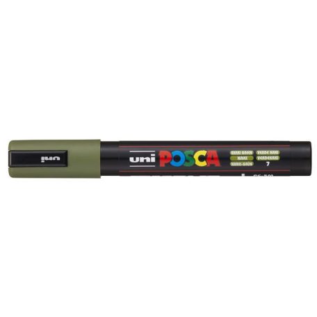 UNI Dekormarker, 1,8-2,5 mm, UNI "Posca PC-5M", khaki