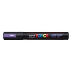   UNI Dekormarker, 1,8-2,5 mm, UNI "Posca PC-5M", metállila
